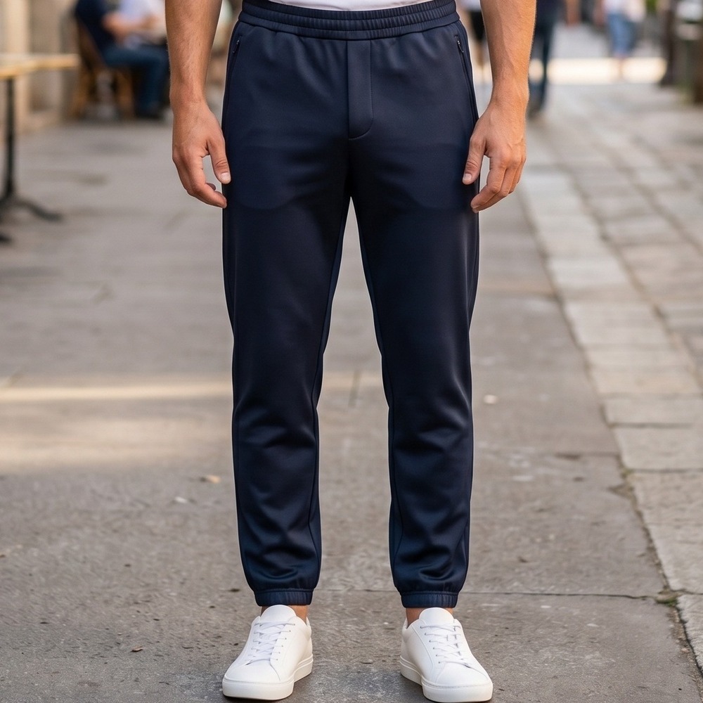 Spyder Active Mens ProWeb Jogger Pants‎ Black Athletic Zipper Pockets SPM793U